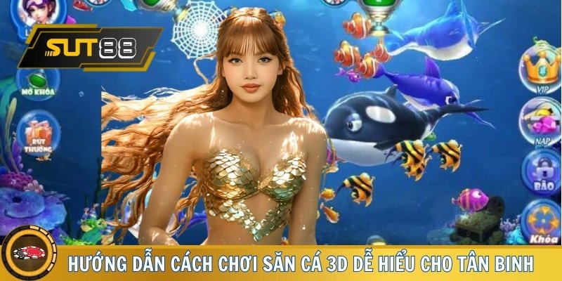Hướng dẫn cách chơi săn cá 3D dễ hiểu cho tân binh