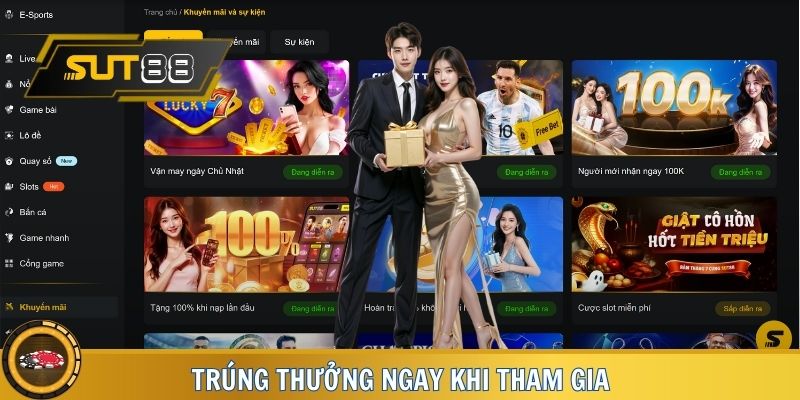 Thưởng lớn qua các chương trình khuyến mãi